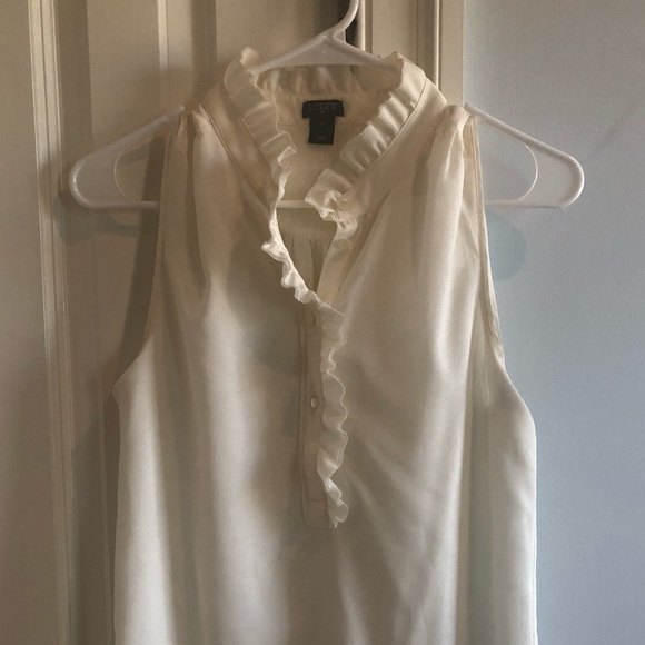 J. Crew Sleeveless Blouse - Picture 2 of 7